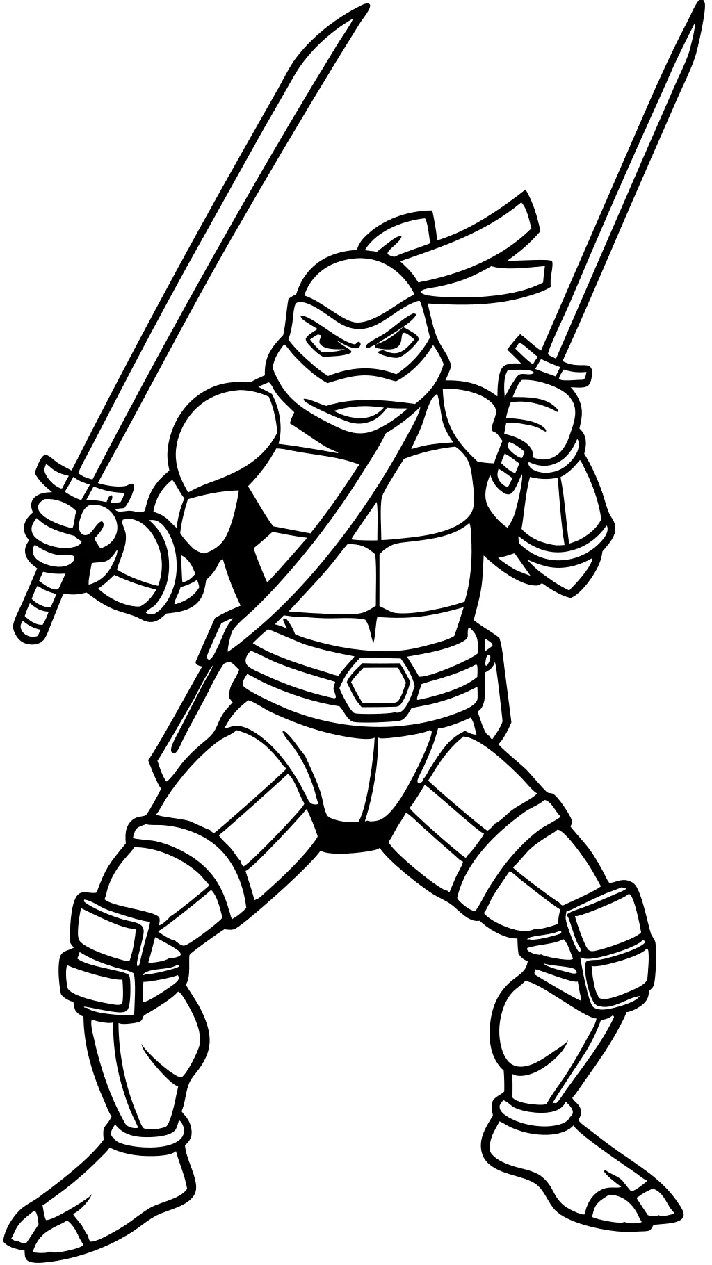 Tmnt Leonardo Coloring Pages